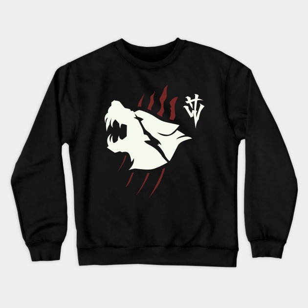 HOUND WOLF SQUAD Crewneck Sweatshirt by eternal sunshine